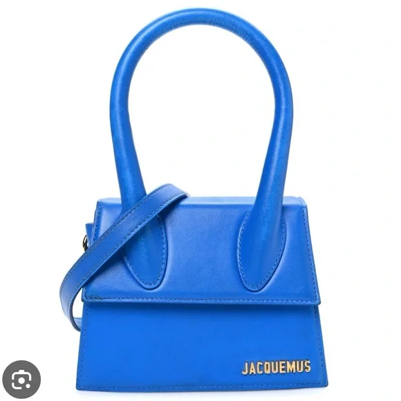Jacquemus Royal Blue Le Chiquito Mini Top-Handle Bag - Picture 2 of 5